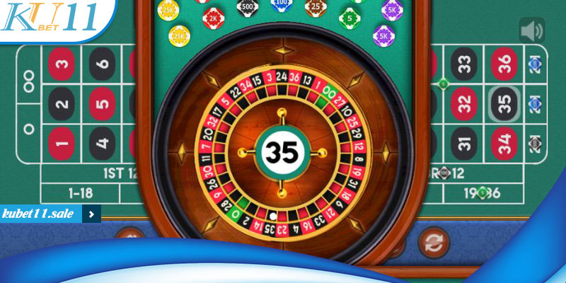 Hình thức cược trong game Roulette